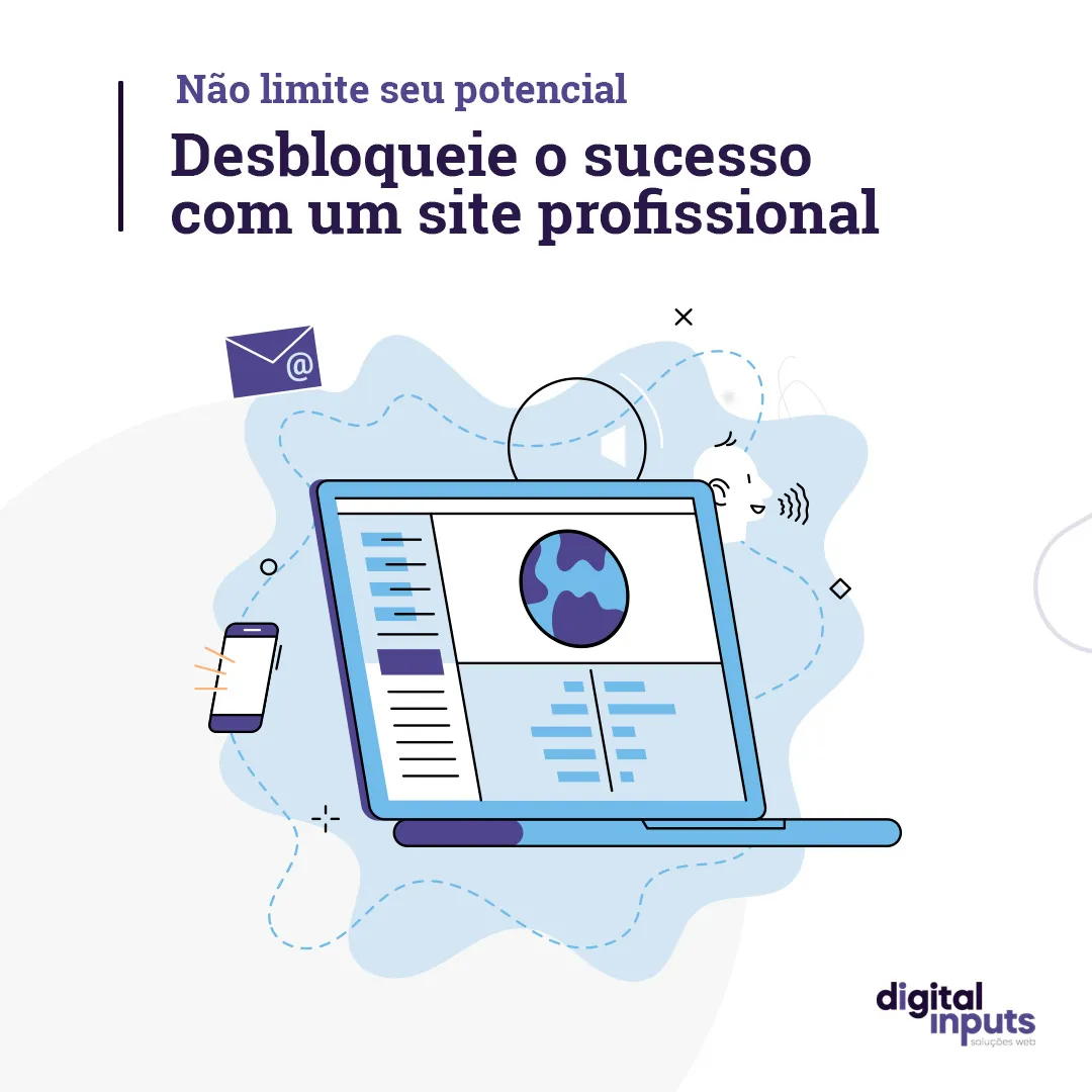 Crie um site profissional